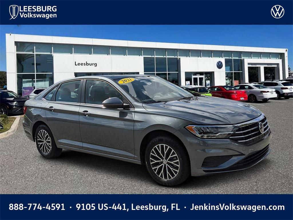used 2021 Volkswagen Jetta car, priced at $18,000