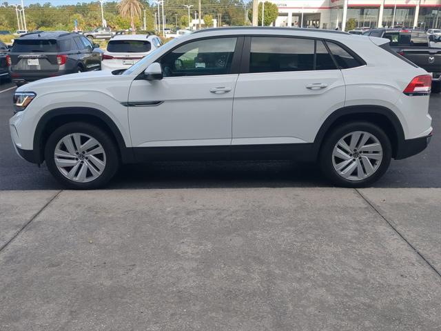 used 2021 Volkswagen Atlas Cross Sport car, priced at $26,857