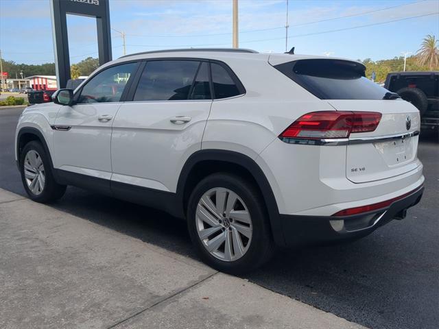 used 2021 Volkswagen Atlas Cross Sport car, priced at $26,857