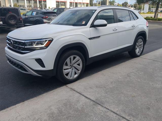 used 2021 Volkswagen Atlas Cross Sport car, priced at $26,857