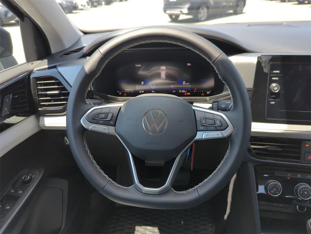 new 2025 Volkswagen Taos car, priced at $26,375