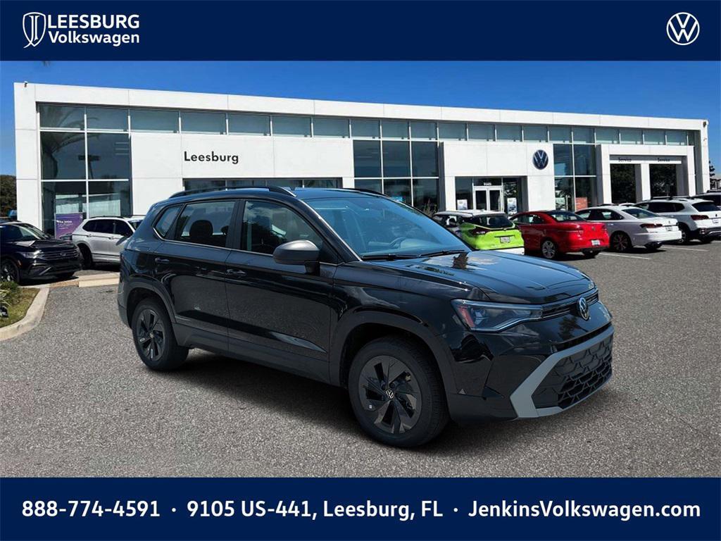 new 2025 Volkswagen Taos car, priced at $26,375