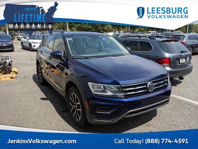 used 2021 Volkswagen Tiguan car, priced at $16,527