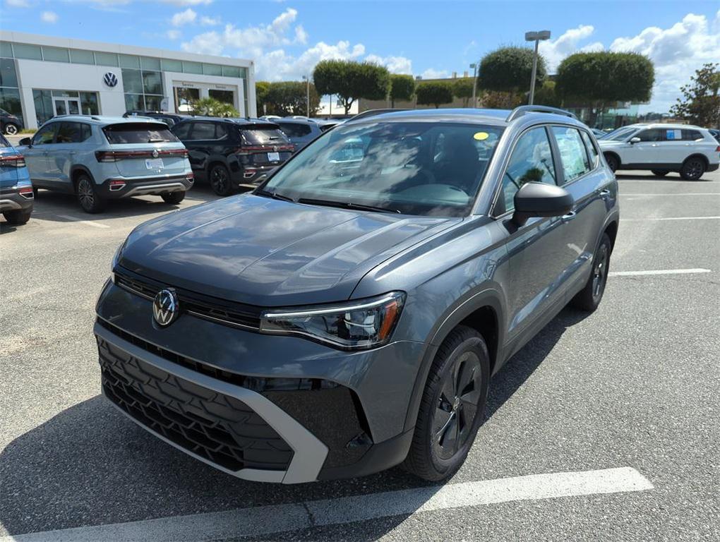 new 2025 Volkswagen Taos car, priced at $26,268