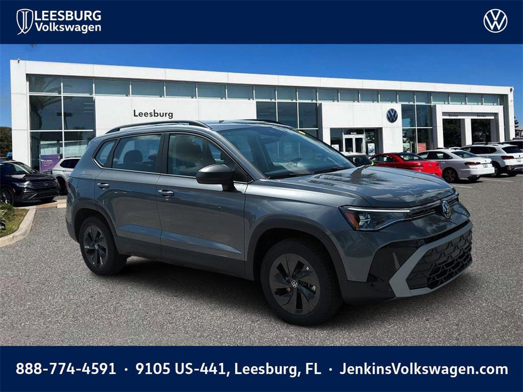 new 2025 Volkswagen Taos car, priced at $26,268