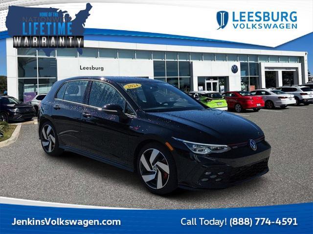 used 2024 Volkswagen Golf GTI car, priced at $27,881