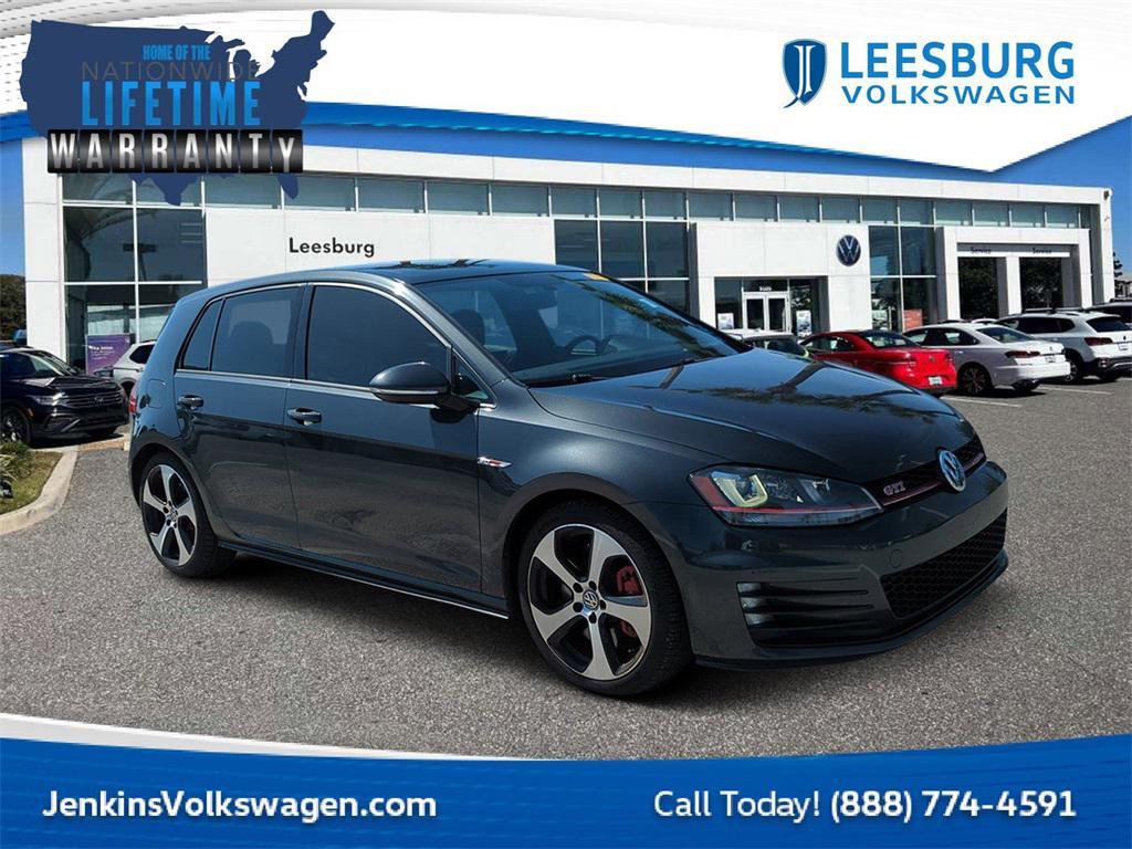 used 2017 Volkswagen Golf GTI car, priced at $15,118