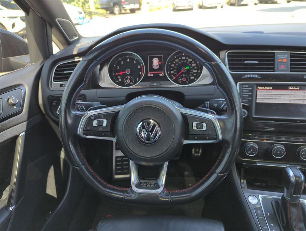 used 2017 Volkswagen Golf GTI car, priced at $15,118