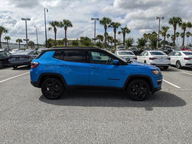 used 2021 Jeep Compass car, priced at $17,555