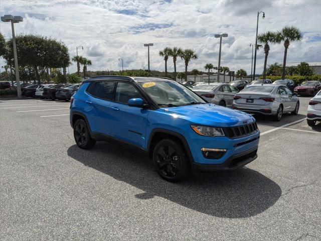 used 2021 Jeep Compass car, priced at $17,555