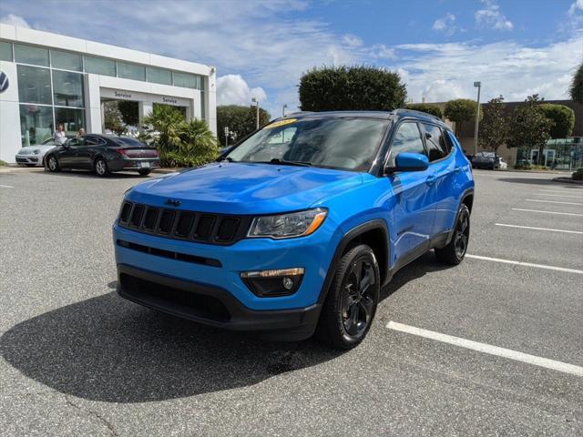 used 2021 Jeep Compass car, priced at $17,555