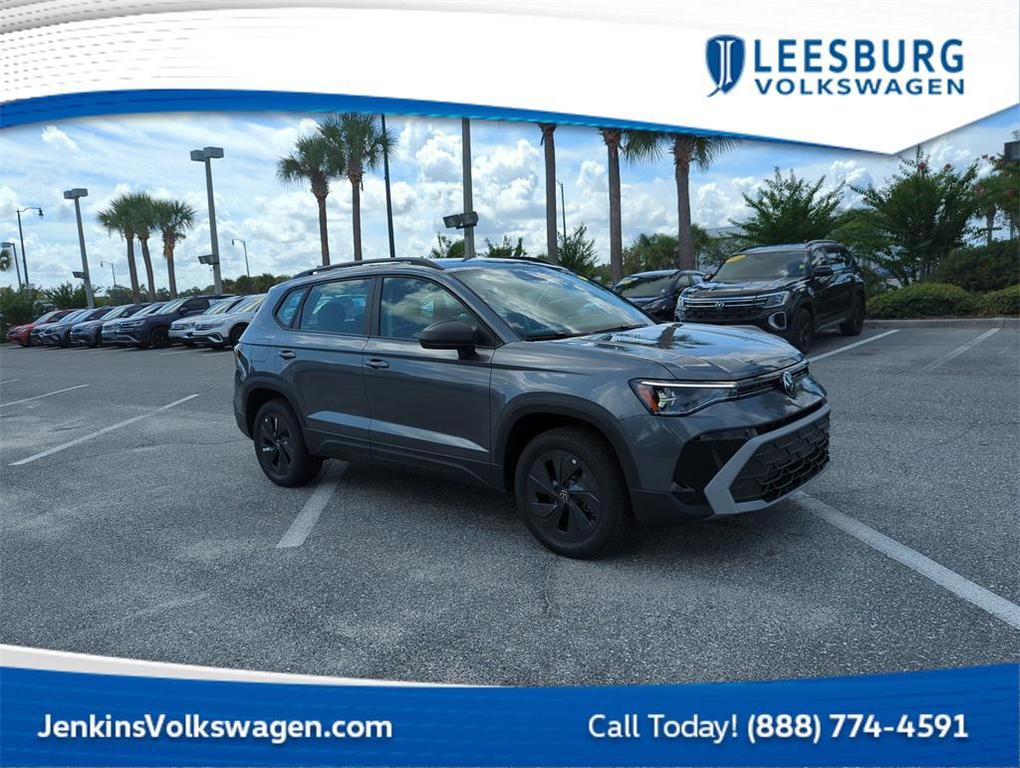 new 2025 Volkswagen Taos car, priced at $26,375