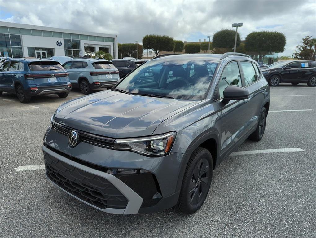 new 2025 Volkswagen Taos car, priced at $26,375