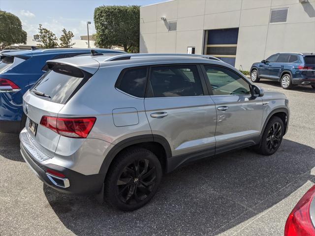 used 2022 Volkswagen Taos car, priced at $22,881