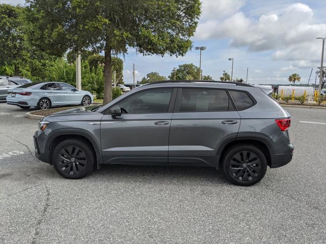 used 2024 Volkswagen Taos car, priced at $25,588