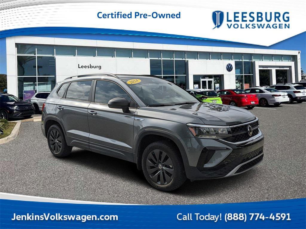 used 2024 Volkswagen Taos car, priced at $23,869