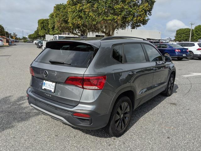 used 2024 Volkswagen Taos car, priced at $25,588