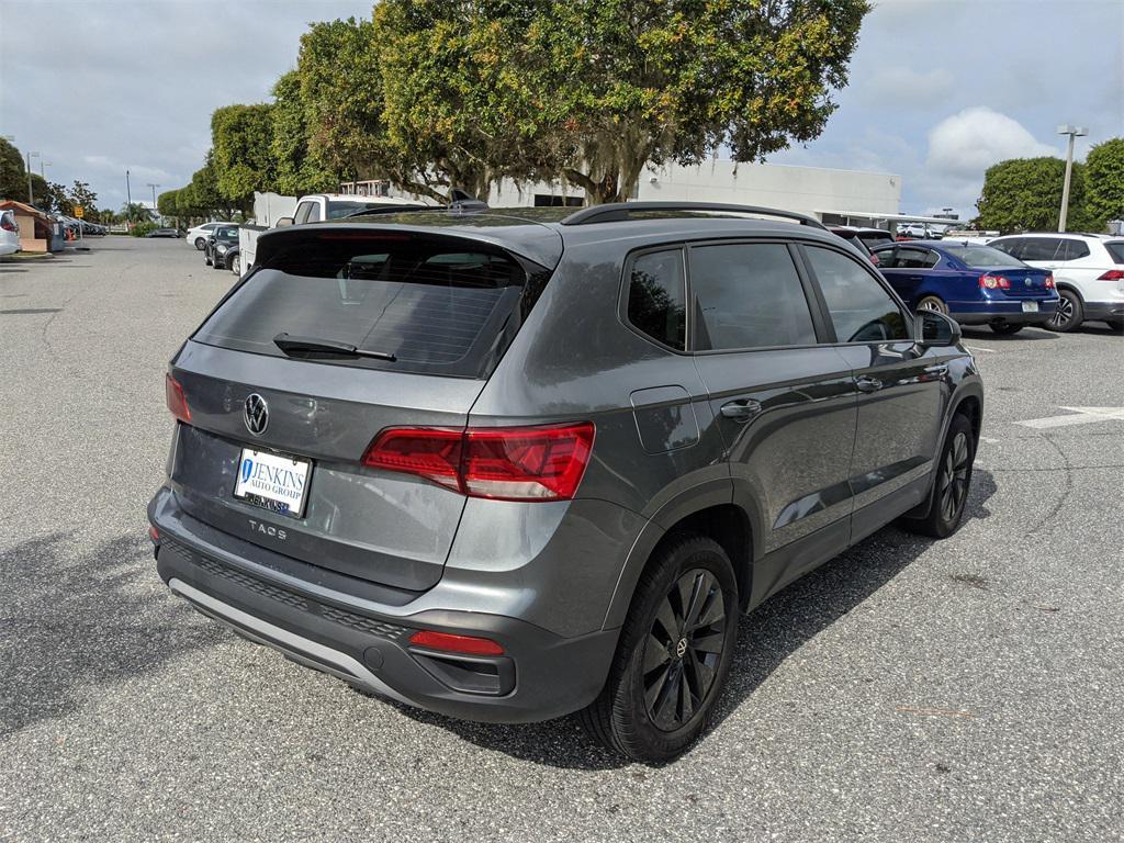 used 2024 Volkswagen Taos car, priced at $21,988