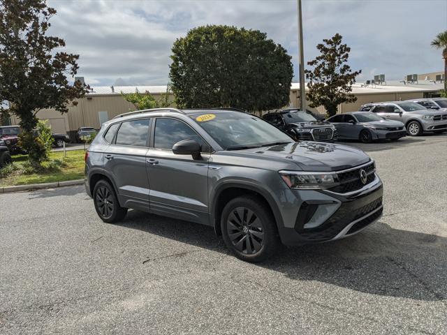 used 2024 Volkswagen Taos car, priced at $25,588