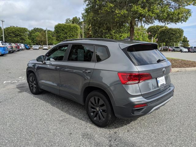 used 2024 Volkswagen Taos car, priced at $25,588