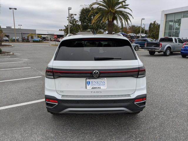 new 2025 Volkswagen Taos car, priced at $28,900