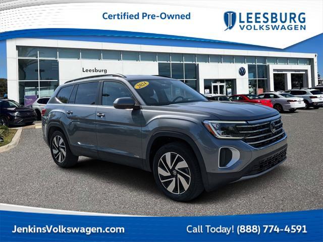 used 2024 Volkswagen Atlas car, priced at $33,121