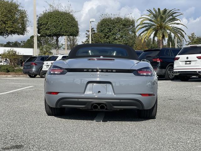 used 2024 Porsche 718 Boxster car, priced at $88,497