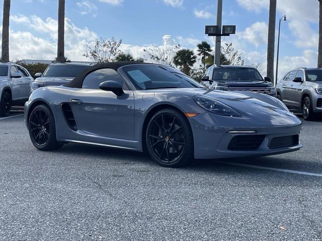 used 2024 Porsche 718 Boxster car, priced at $88,497