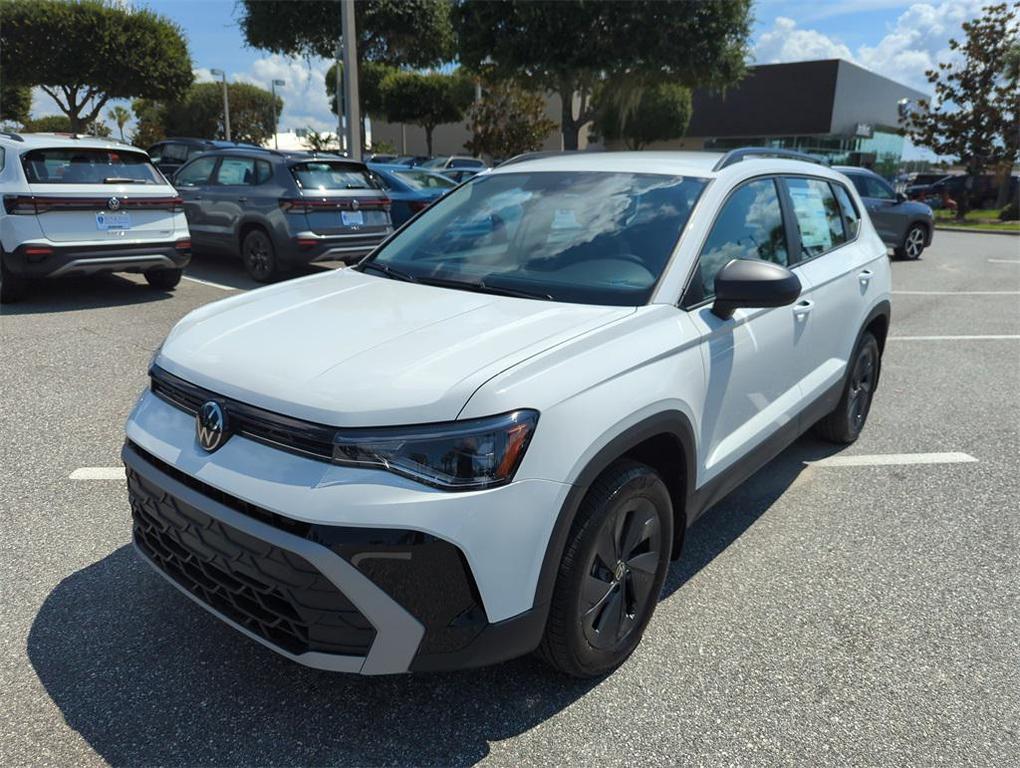new 2025 Volkswagen Taos car, priced at $26,375