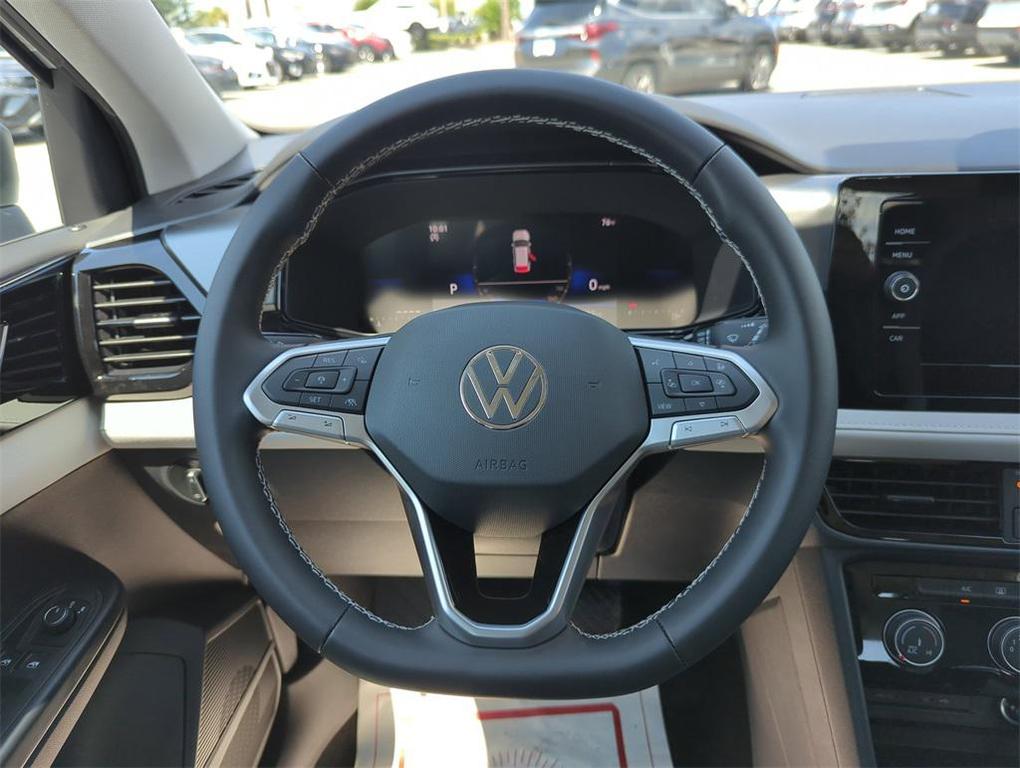 new 2025 Volkswagen Taos car, priced at $26,375