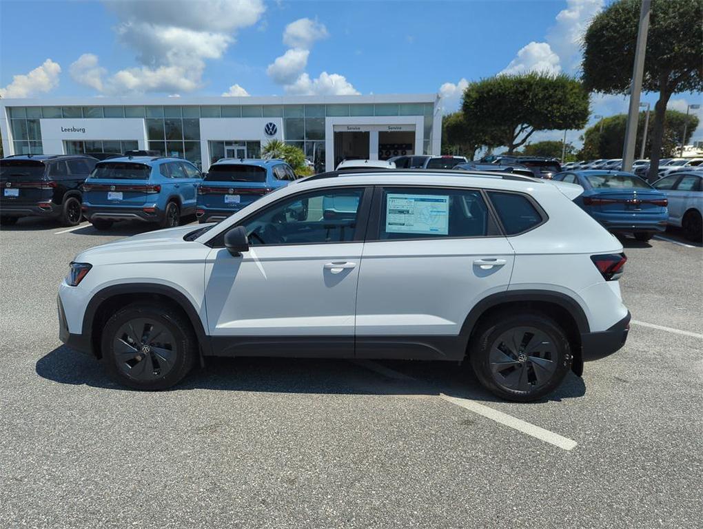 new 2025 Volkswagen Taos car, priced at $26,375