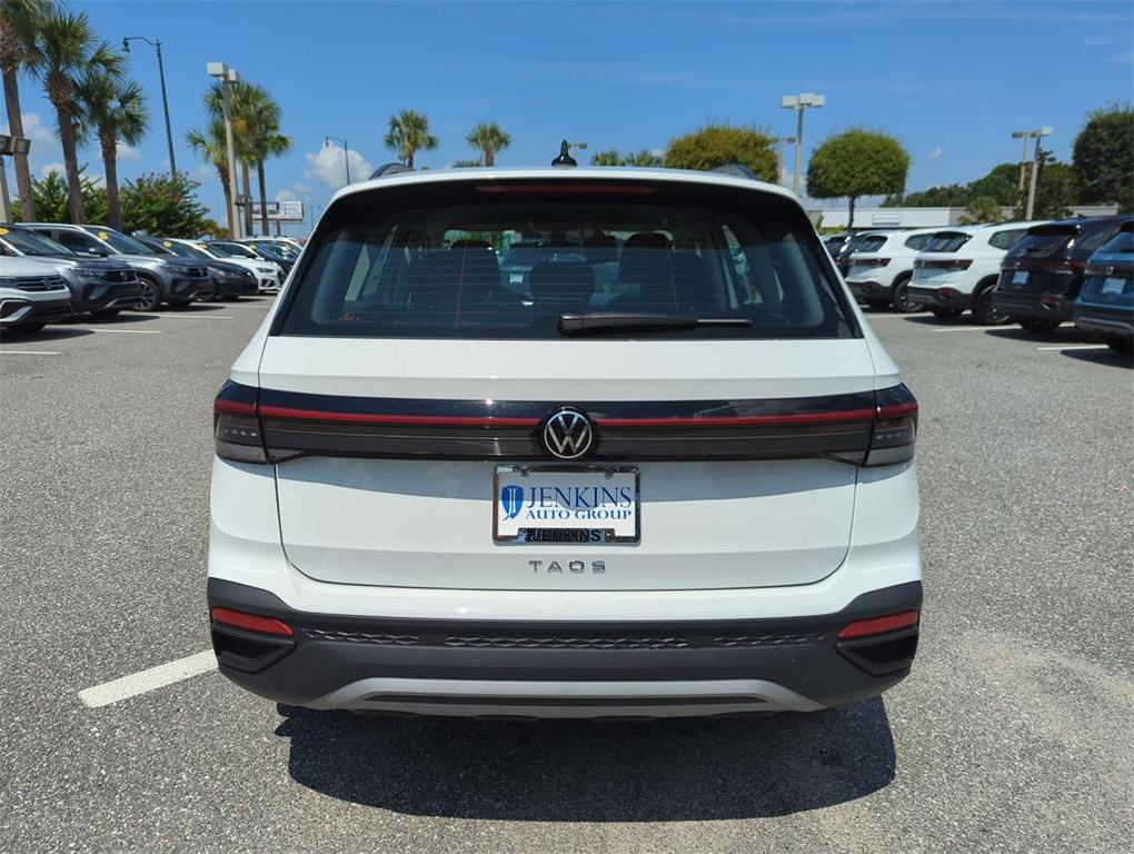 new 2025 Volkswagen Taos car, priced at $26,375