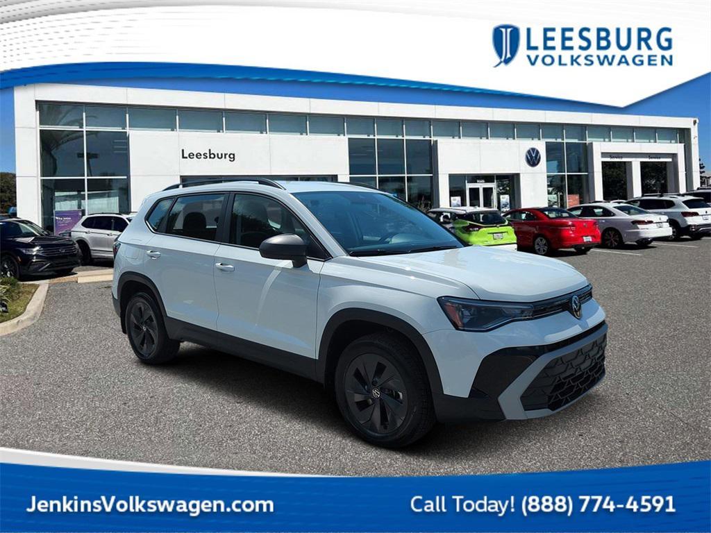 new 2025 Volkswagen Taos car, priced at $26,375
