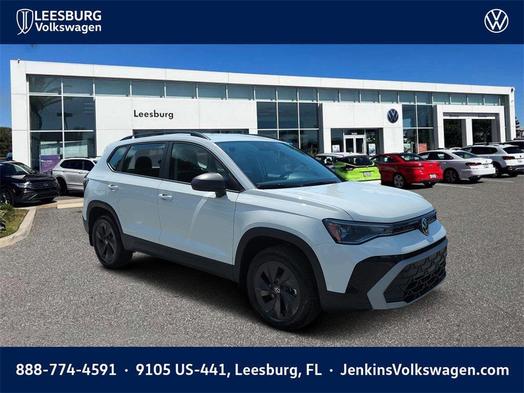new 2025 Volkswagen Taos car, priced at $26,375