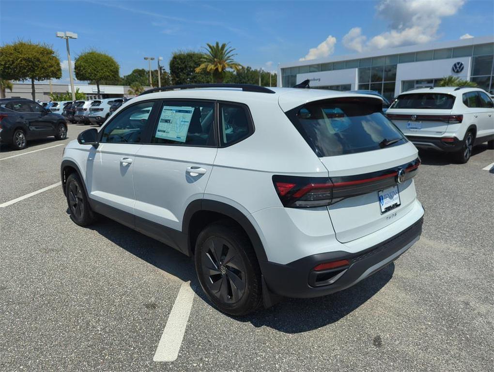 new 2025 Volkswagen Taos car, priced at $26,375