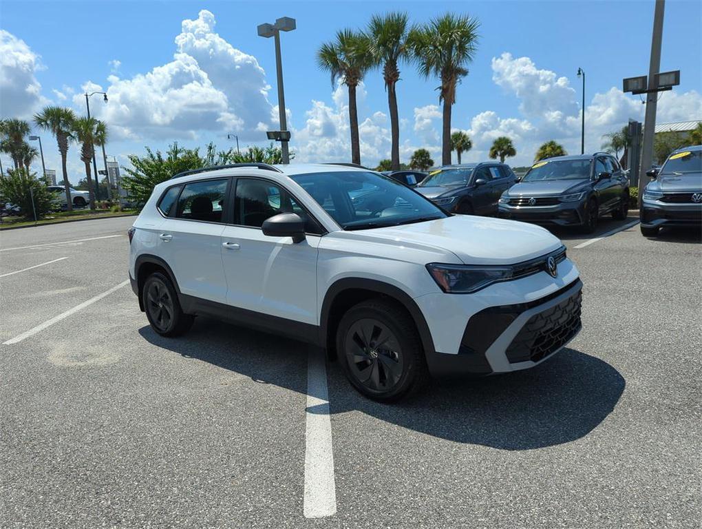 new 2025 Volkswagen Taos car, priced at $26,375