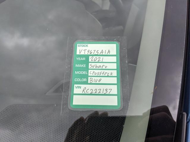 used 2021 Subaru Crosstrek car, priced at $24,551