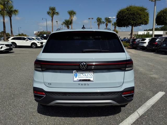 new 2025 Volkswagen Taos car, priced at $29,328