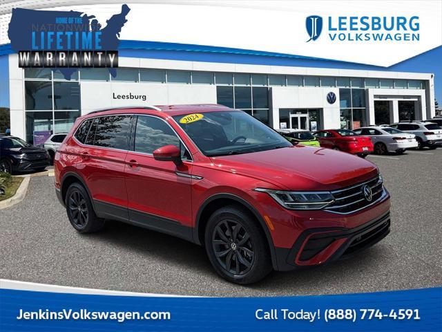 used 2024 Volkswagen Tiguan car, priced at $28,396