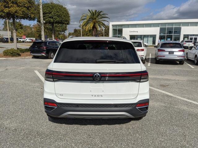 new 2025 Volkswagen Taos car, priced at $30,076