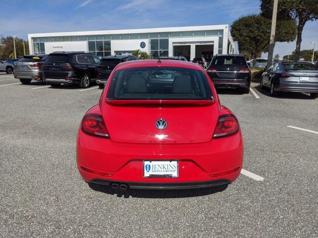 used 2018 Volkswagen Beetle car, priced at $19,139