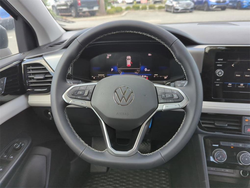 new 2025 Volkswagen Taos car, priced at $26,126