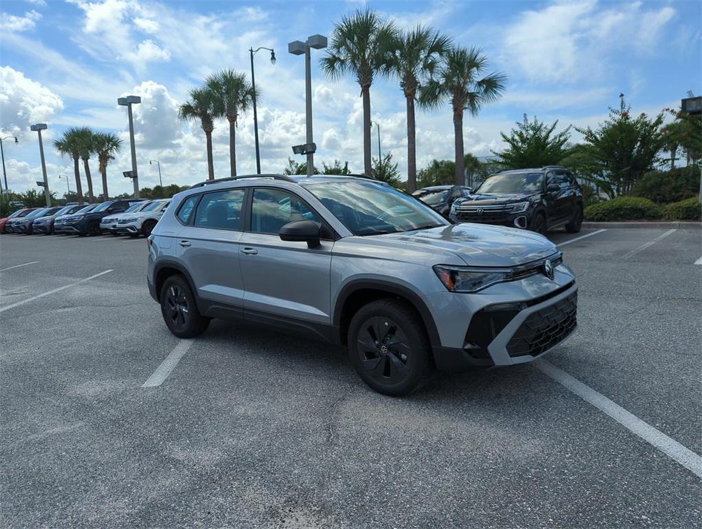 new 2025 Volkswagen Taos car, priced at $26,126