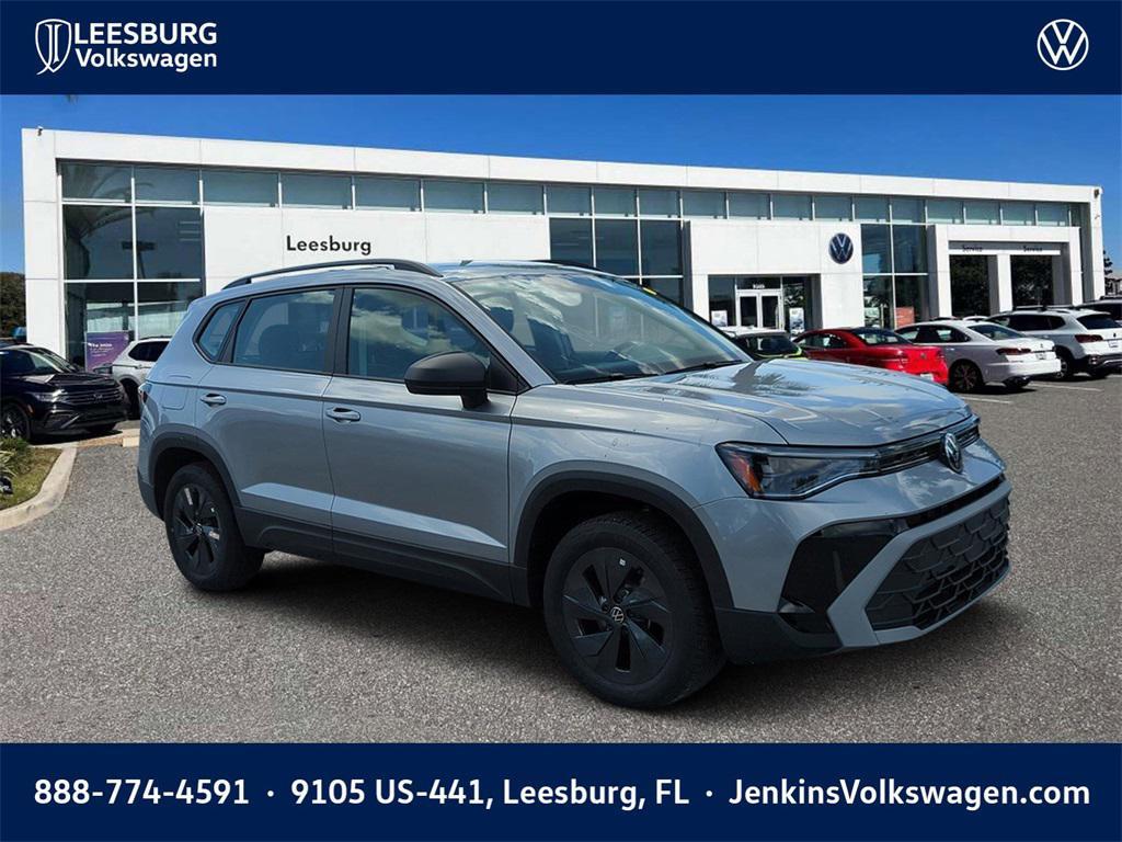 new 2025 Volkswagen Taos car, priced at $26,126