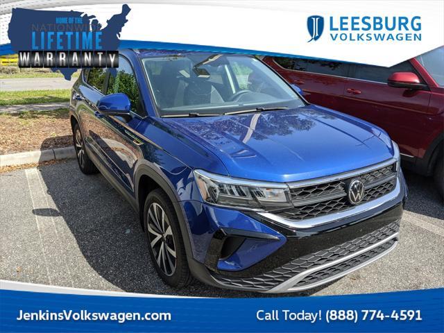 used 2024 Volkswagen Taos car, priced at $26,551