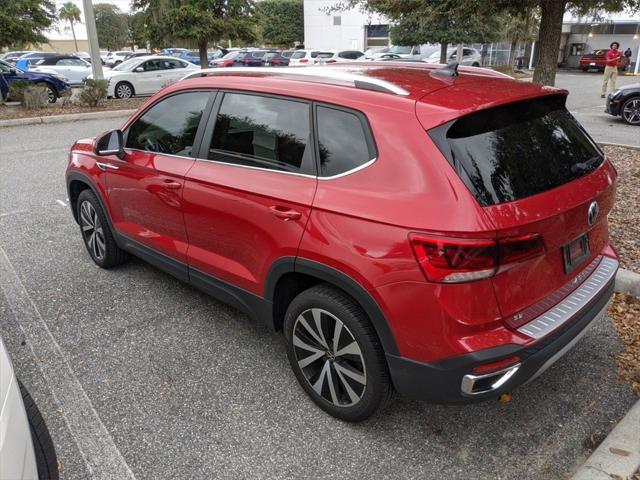 used 2022 Volkswagen Taos car, priced at $19,055