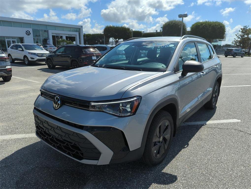 new 2025 Volkswagen Taos car, priced at $26,268