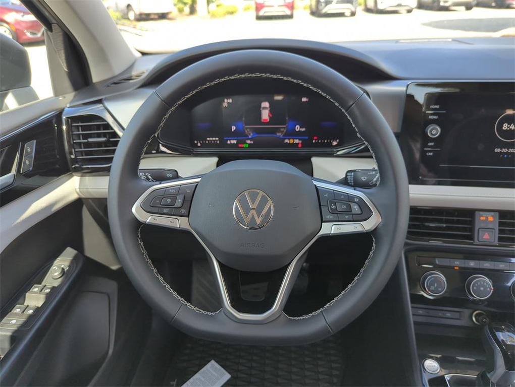 new 2025 Volkswagen Taos car, priced at $26,268