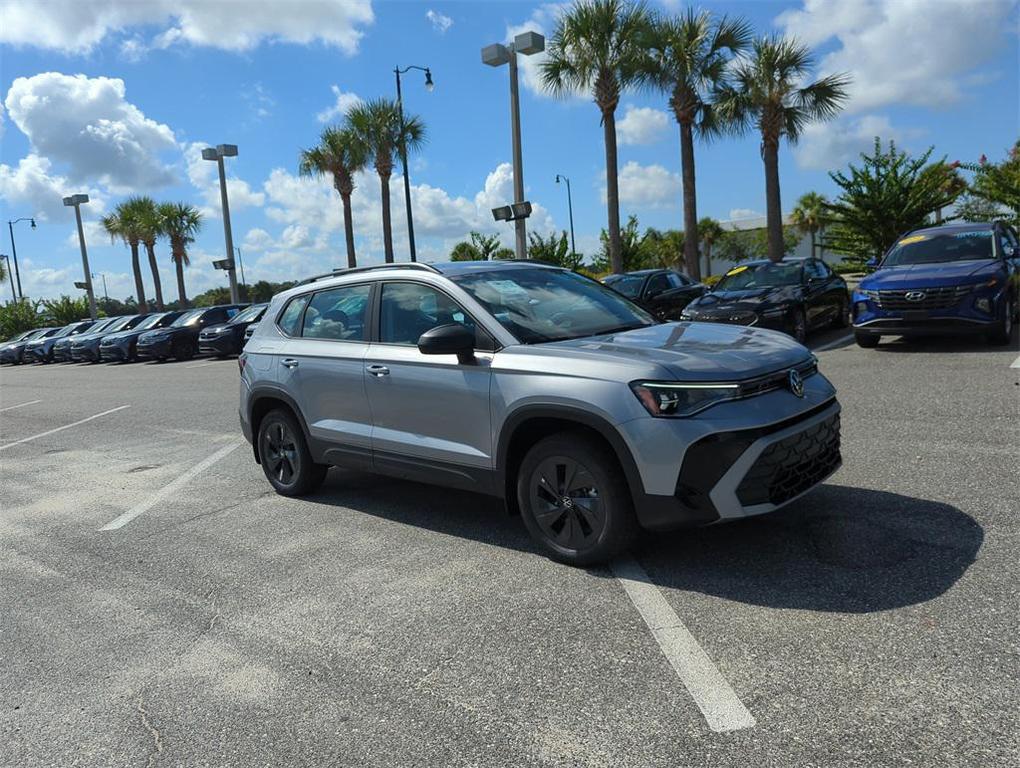 new 2025 Volkswagen Taos car, priced at $26,268