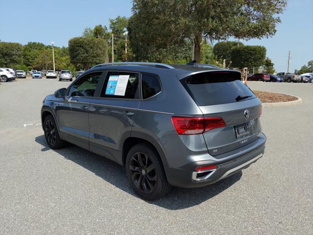 used 2023 Volkswagen Taos car, priced at $22,061